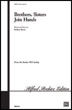 Brothers Sisters Join Hands SATB choral sheet music cover